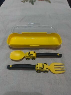 New “heavy equipment” fork & spoon